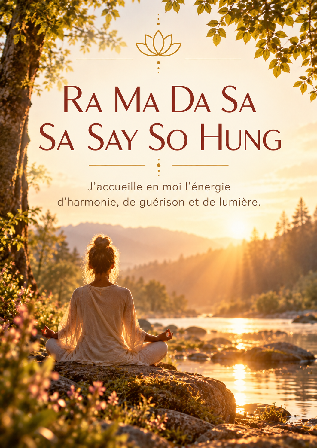 Ra Ma Da Sa Sa Say So Hung — J’accueille en moi l’énergie d’harmonie, de guérison et de lumière